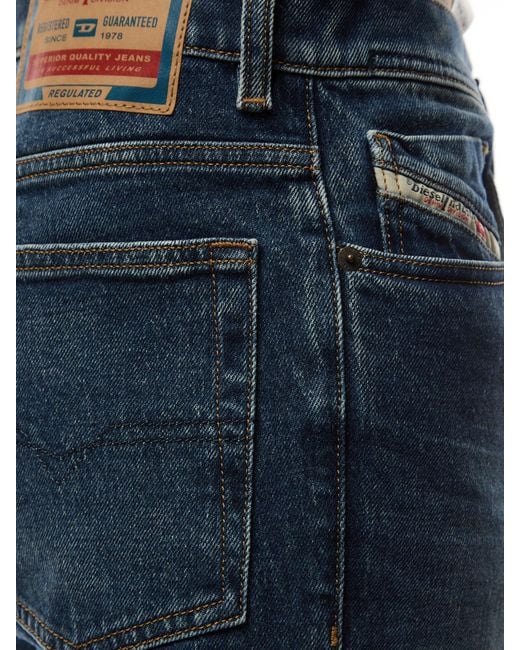 DIESEL Blue 2023 D-Finitive Tapered Fit Jeans for men