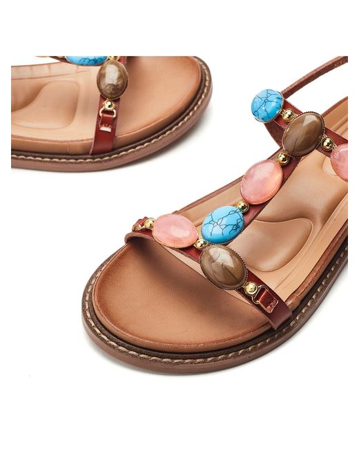 Moda In Pelle Brown Moda