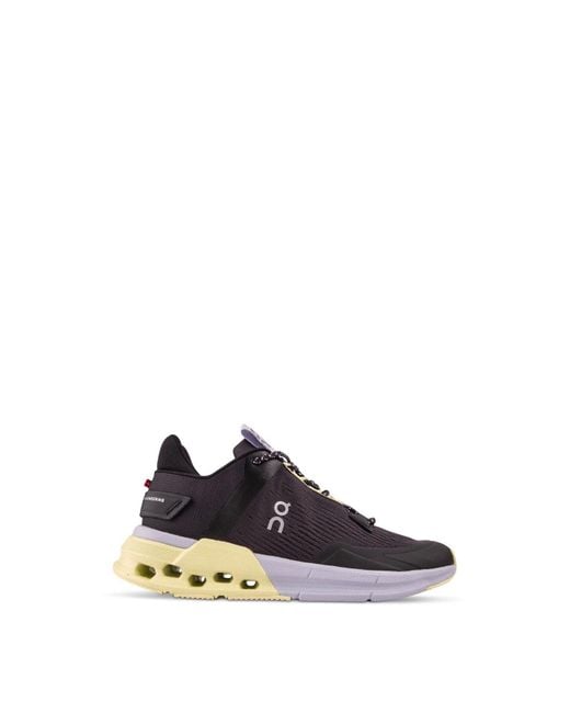 On Shoes White Cloudnova Flux Trainers for men