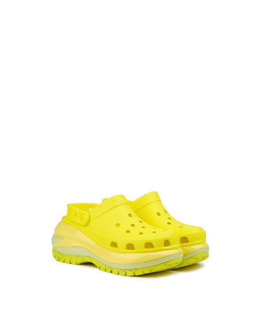 CROCSTM Yellow Women's Mega Crush Shoes