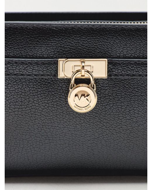 Michael Kors Black Hamilton Moderne Convertible Crossbody Bag