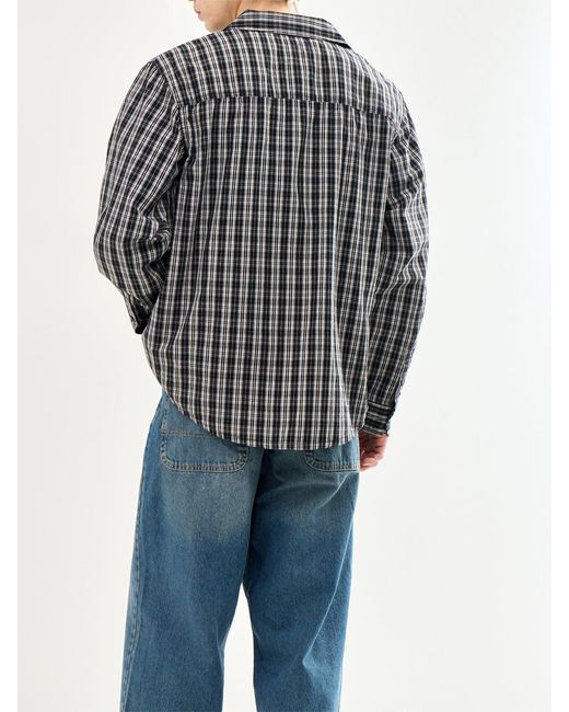 Dickies Gray Wellsville Long Sleeve Shirt for men