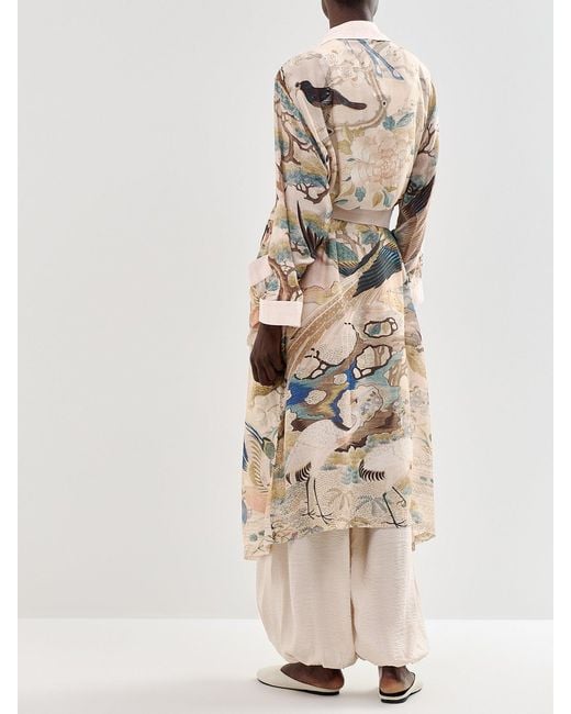 One Hundred Stars Natural Hummingbird Modal-Blend Gown