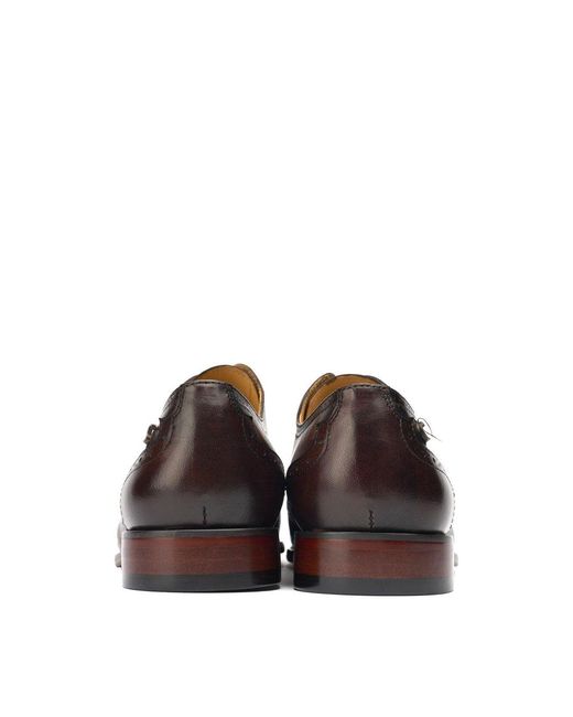 Simon Carter White Beagle Derby Shoes for men