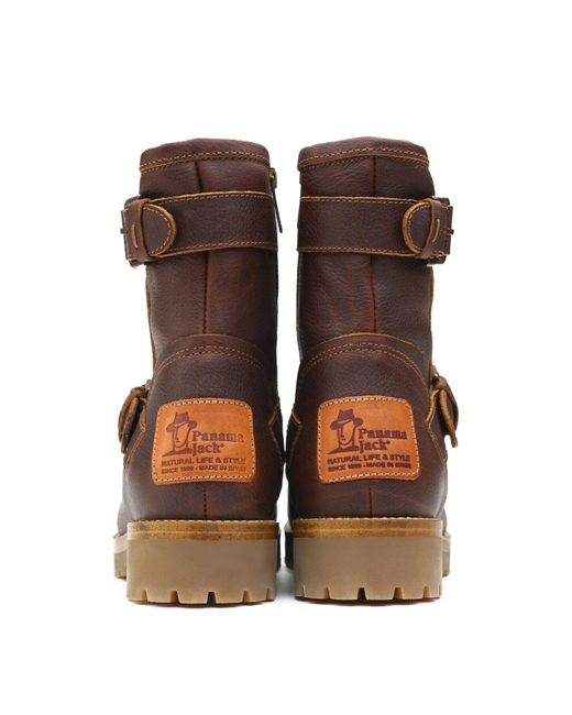 Panama Jack Brown Felina Igloo Boots
