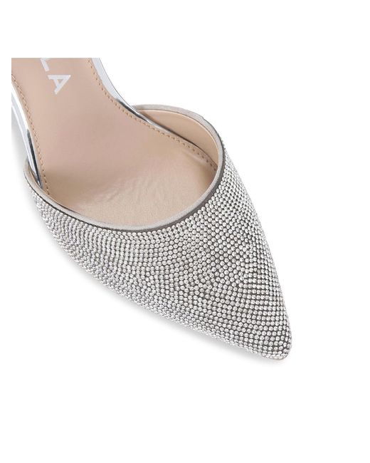 Carvela Kurt Geiger White Shine Court