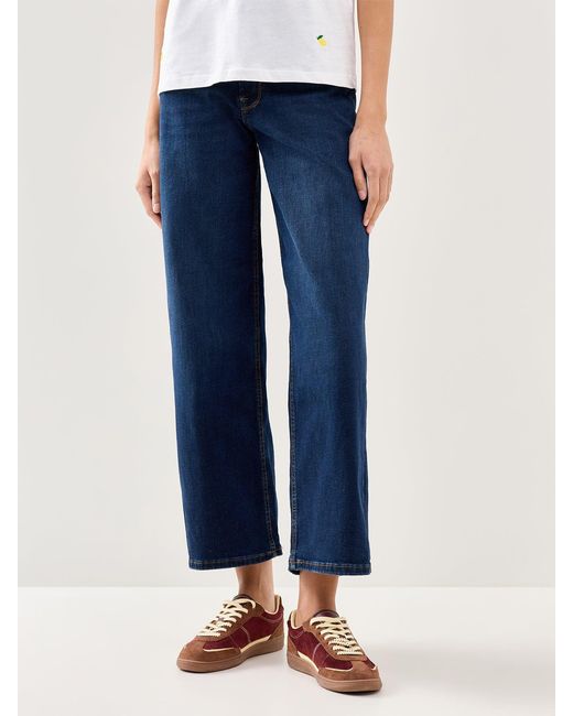 ONLY Blue Madison High Waist Wide Leg Jeans