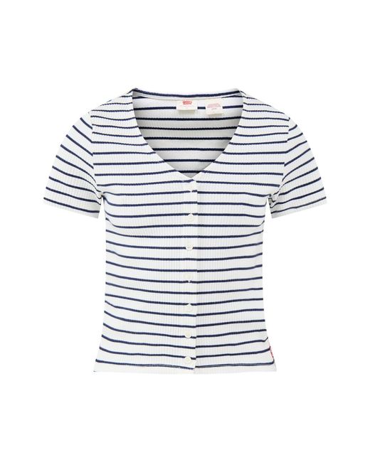 Levi's White Muse Short Sleeve T-Shirt