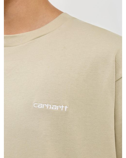 Carhartt Natural Script Embroidery T-Shirt for men