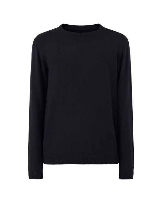 Jack & Jones Blue Organic Knitted Crew Neck Jumper for men