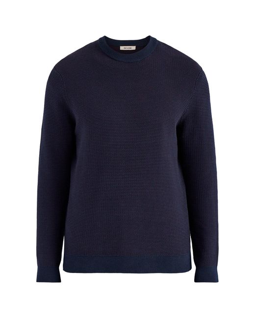 Only & Sons Blue Onsdave Regular Long Sleeve Crew Neck Knit for men