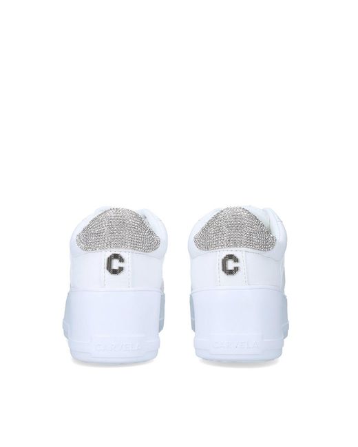 Kurt Geiger White Jive Up Trainers