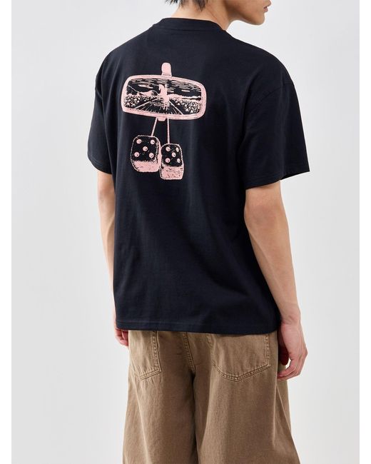 Dickies Blue Polk Ss Tee for men
