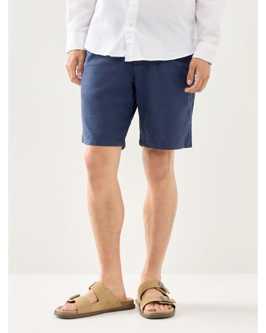 SELECTED Blue Brody Shorts for men