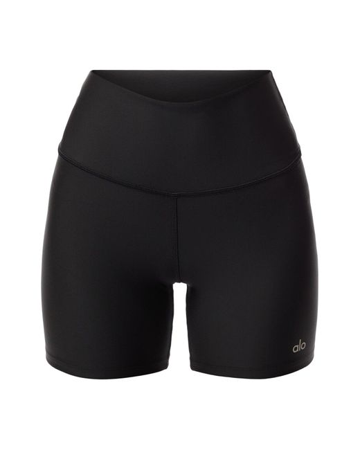 Alo Yoga Black Women's Airlift Energy Short