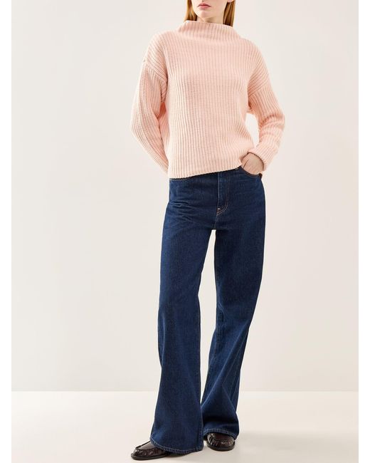 SELECTED Multicolor Selma Long Sleeve Knit Pullover