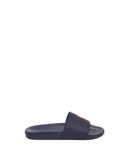 Polo Ralph Lauren Blue Pool Sandals Slide