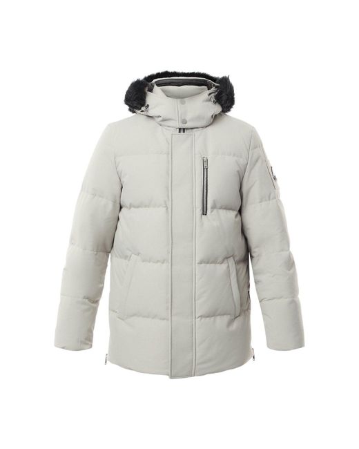 Moose Knuckles Gray Cloud 3Q Neoshear Jacket for men