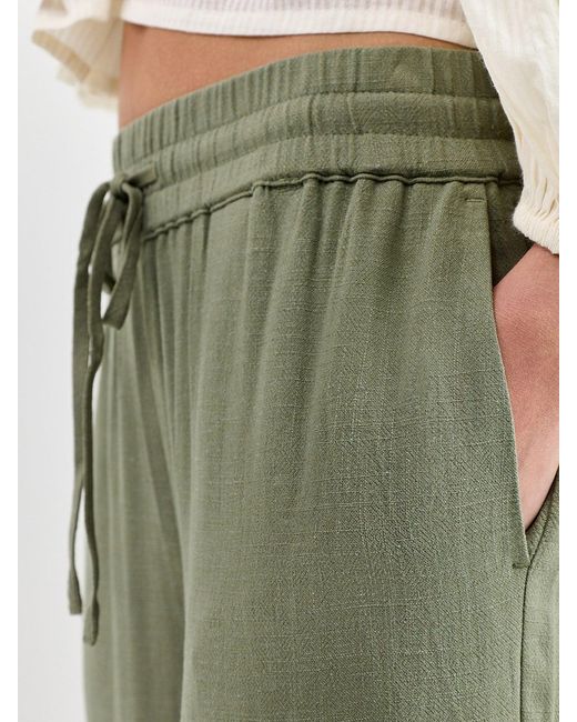 SELECTED Green Slfviva-Gulia Hw Long Sun Pant Noos