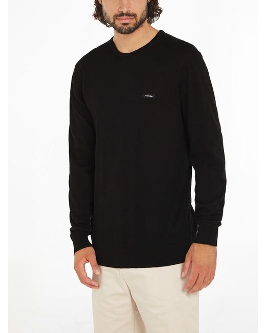 Calvin Klein Black Jumper for men