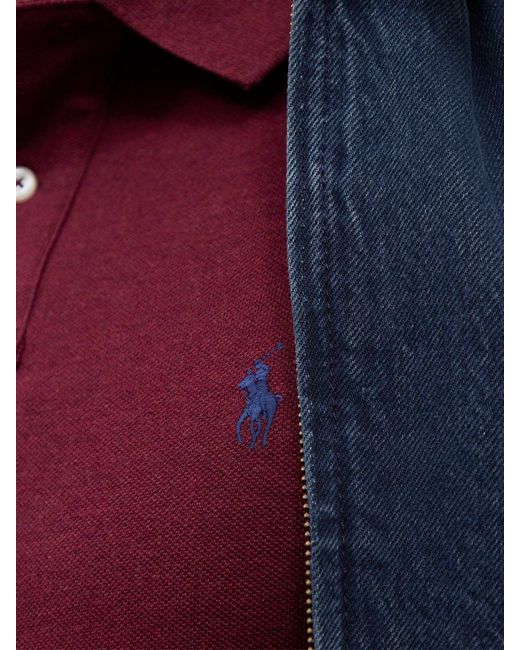 Polo Ralph Lauren Red Slim Fit Polo Shirt for men