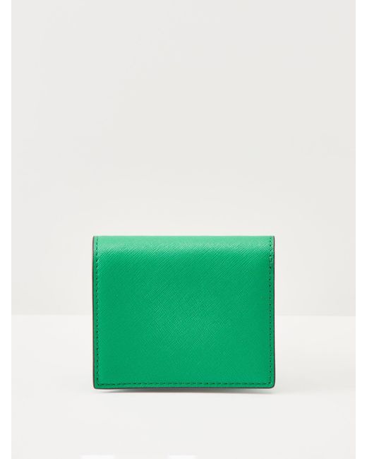 Polo Ralph Lauren Green Compact Small Wallet