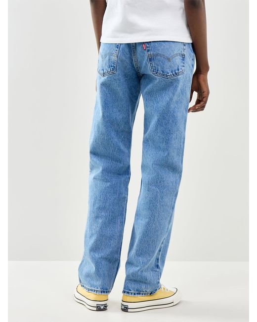 Levi's Blue 501 90S Straight Jeans