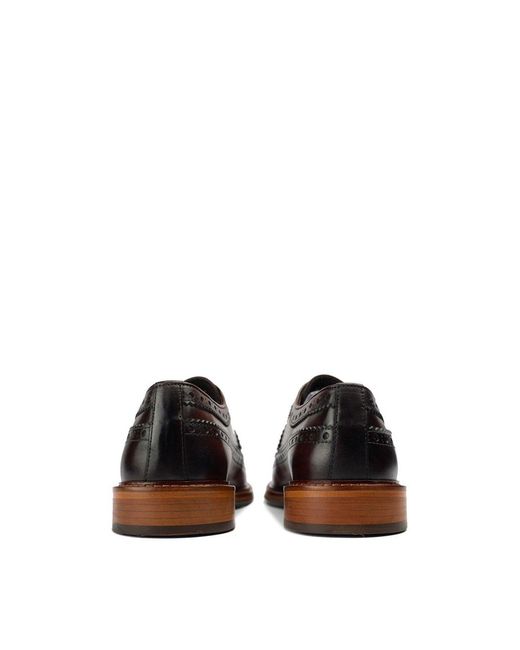 Sole Brown Etham Brogue Shoes Tan for men