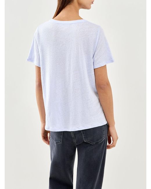 Eileen Fisher White Crew Neck T-Shirt