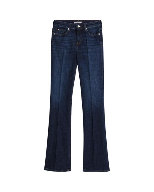 Tommy Hilfiger Blue Mid Rise Bootcut Jeans