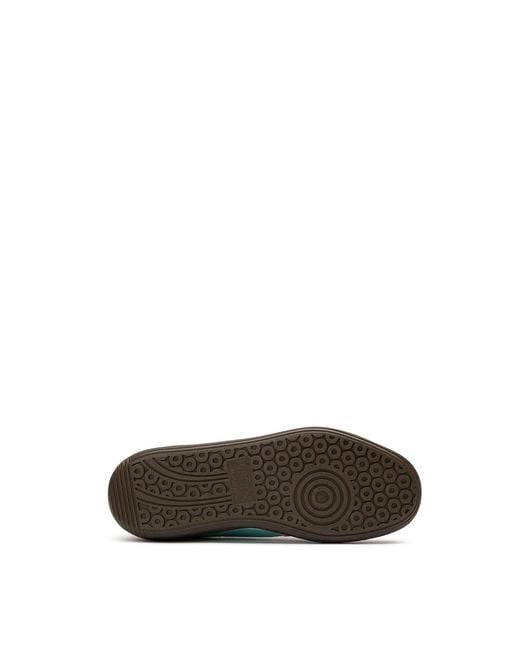 PUMA White Palermo Suede Trainers