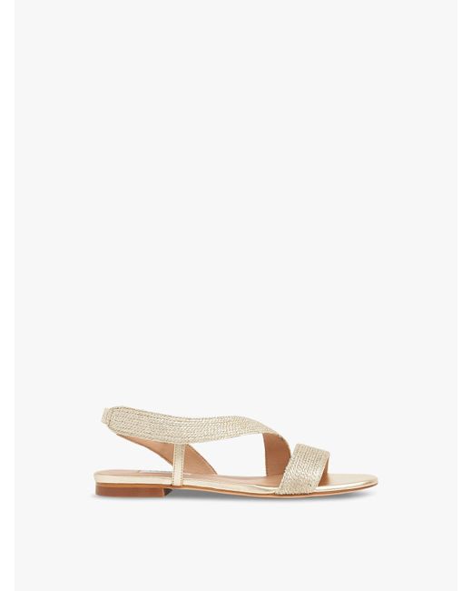 L.K.Bennett Natural Women's Rachel Flat Sandals