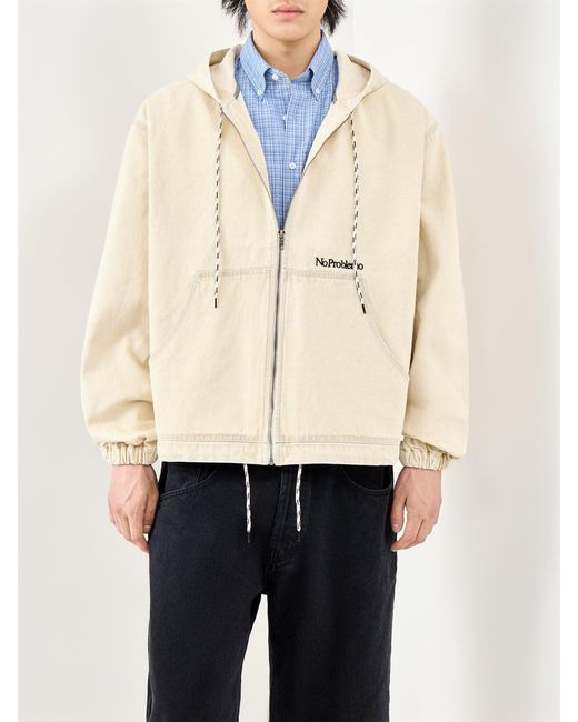 No Problemo Natural Workwear Denim Jacket for men