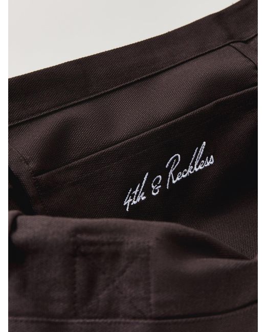 4th & Reckless Black Rosie Structured Tote Bag
