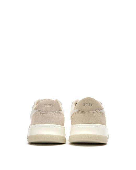 Boss White Baltimore Trainers