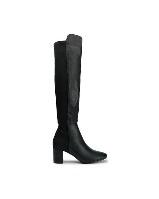 V.Gan Black Vegan Suga Knee High Boots