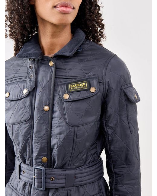 Barbour Black Polarquilt