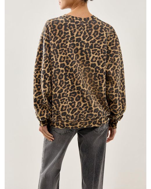 Anine Bing White Miles Sweatshirt And
