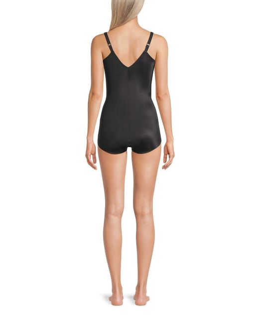 Miracle Control Black Lycra Fit Sense Body Suit