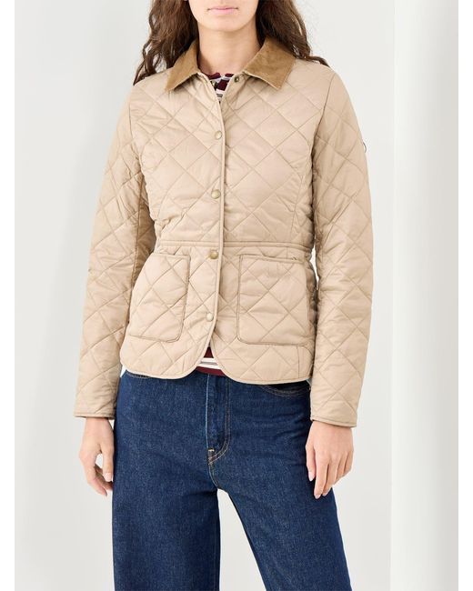 Barbour Natural Deveron Quilted Jacket
