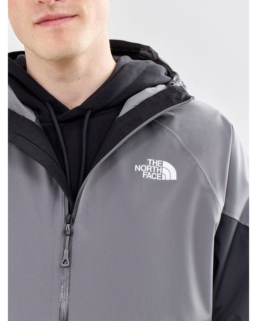 The North Face Gray Zip-In Rain Jacket Multi for men