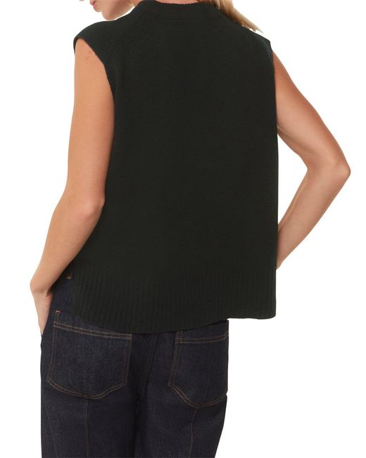 Whistles Black Women's Wool Sleeveless Tank
