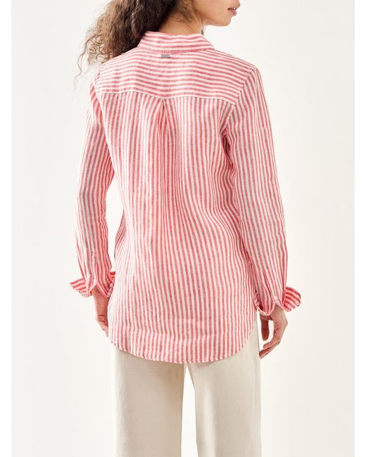Barbour Pink Marine Shirt Stripe
