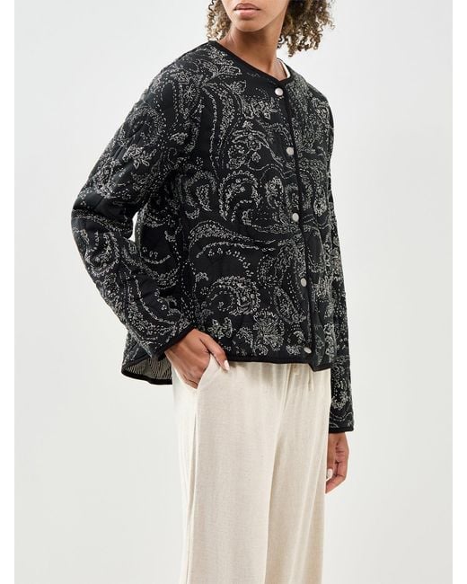 Soya Concept Black Gerdis Paisley Jacket Multi