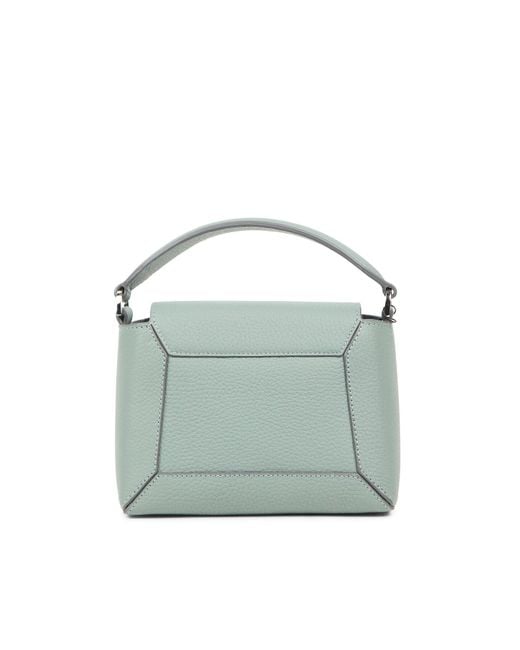 Strathberry Green Mosaic Nano Bag