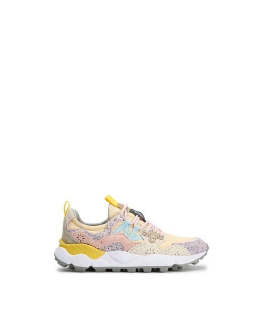 Flower Mountain White Yamano 3 Trainers
