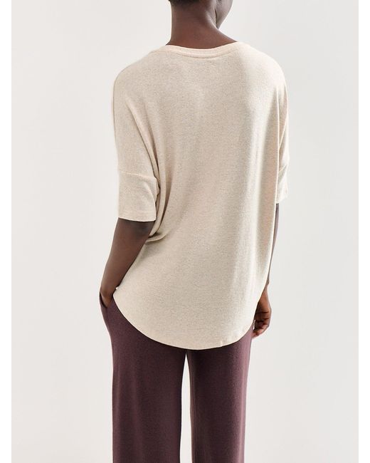 Soya Concept White Biara Short Sleeve Knit Top