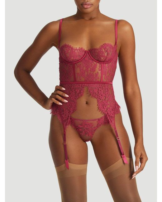 Coco De Mer Pink Zaria Thong