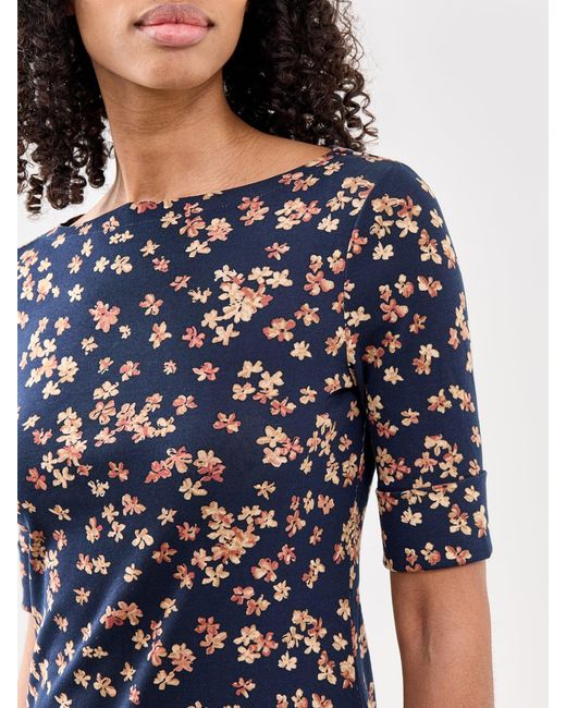 Ralph Lauren Black Women's Judy Mid Sleeve T Shirt