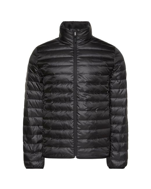 Calvin Klein Black Nylon Channel Jacket for men